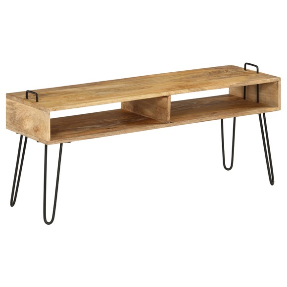 TV-Schrank Mangoholz Massiv 110 x 35 x 45 cm