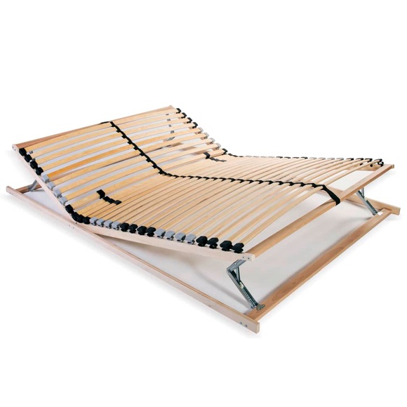 Lattenrost mit 28 Latten 7 Zonen 120 x 200 cm