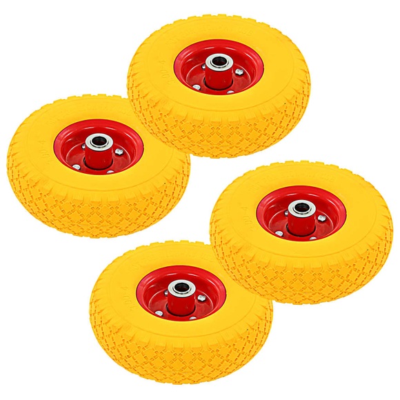 vidaXL Sackkarrenräder 4 Stk. Gummi 3,00 - 4 (260 x 85)