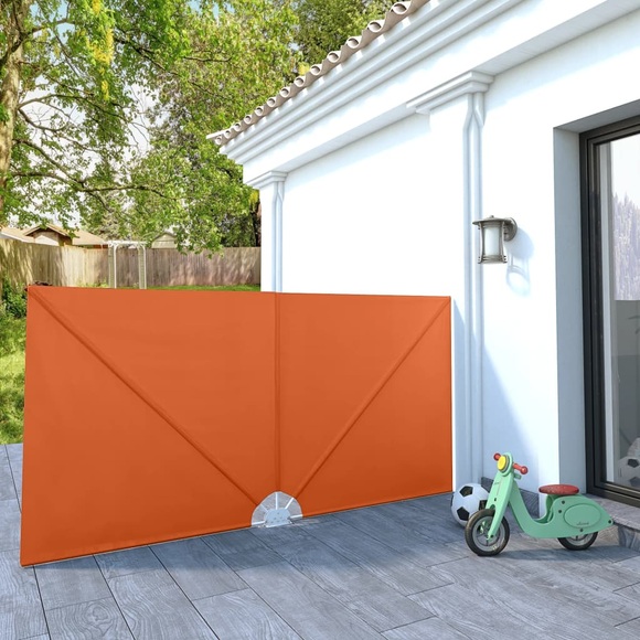 Garten-Sonnendach Zusammenklappbar 300 x 150 cm Terrakotta