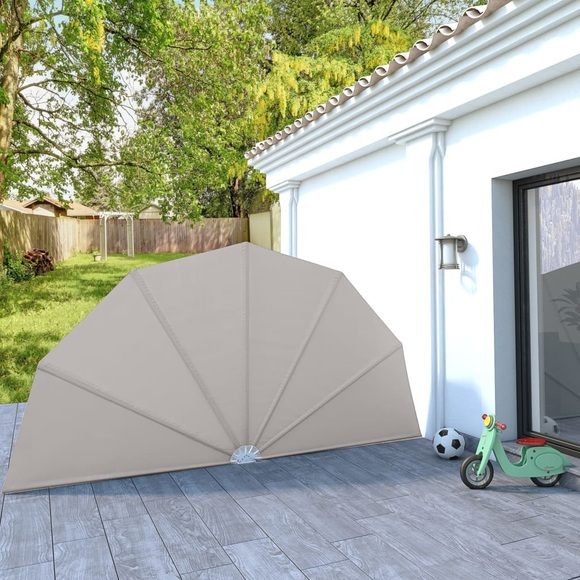 Garten-Sonnendach Zusammenklappbar 200 cm Creme