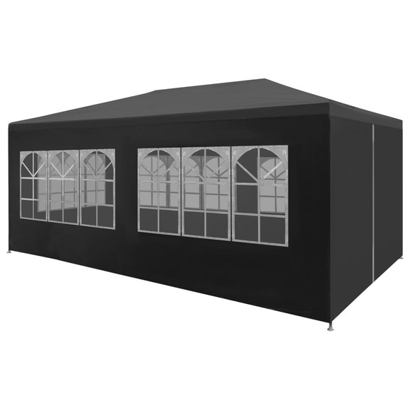 Partyzelt 3 x 6 m Anthrazit