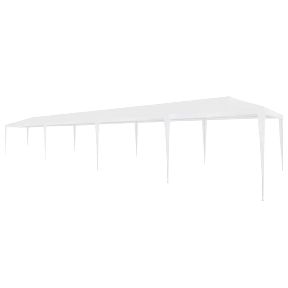 Partyzelt 3 x 12 m PE Weiss
