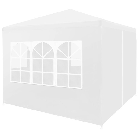 Partyzelt 3 x 3 m Weiss