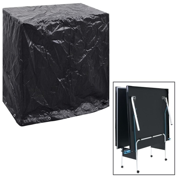 vidaXL Gartenmöbel-Abdeckung Tischtennisplatte 8 Ösen 160x55x182 cm