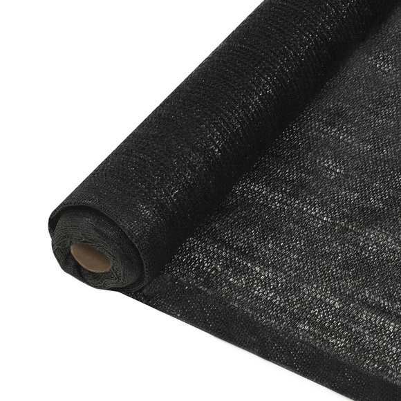 Sichtschutznetz HDPE 2 x 10 m Schwarz