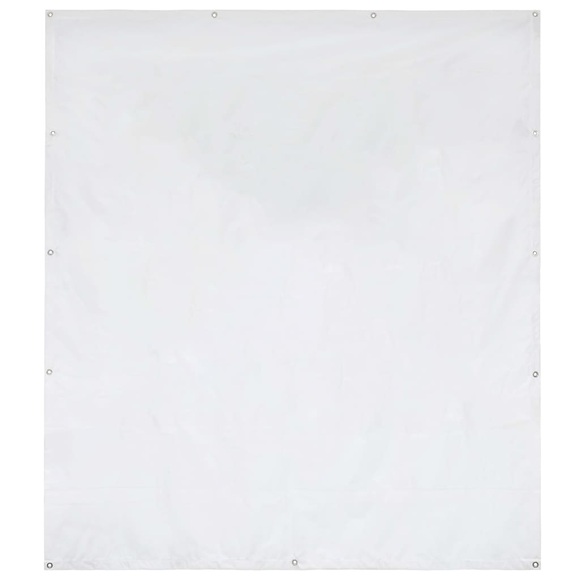 vidaXL Partyzelt-Seitenwand 2 x 2 m Weiß 550 g/m² PVC