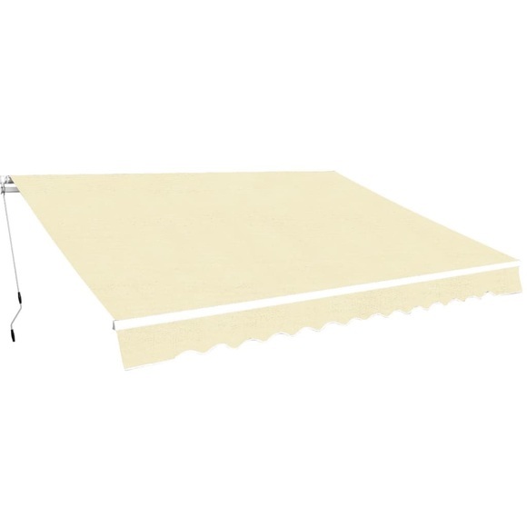 Gelenkarmmarkise 400 cm Cremeweiss