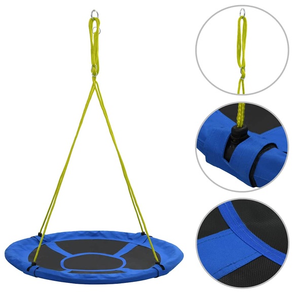 Schaukel 110 cm 150 kg Blau