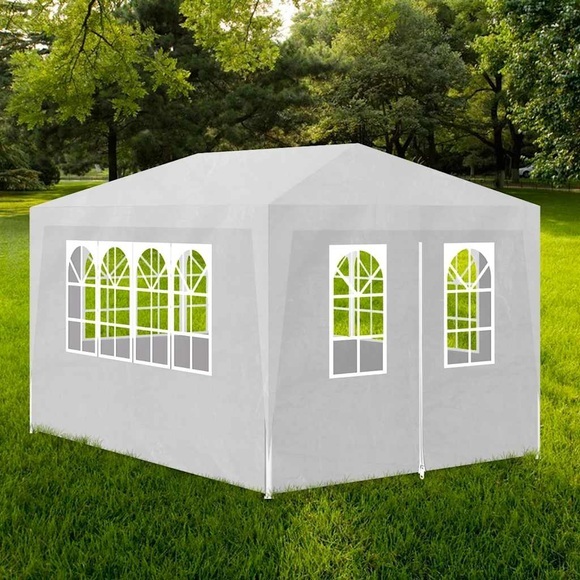 Partyzelt 3 x 4 m Weiss