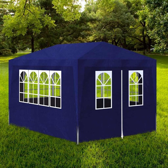 Partyzelt 3 x 4 m Blau
