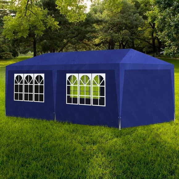 Partyzelt 3 x 6 m Blau