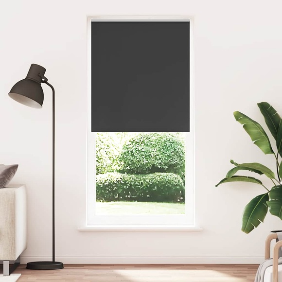 Verdunkelungsrollo Verdunklungsrollo 100 x 230 cm schwarz