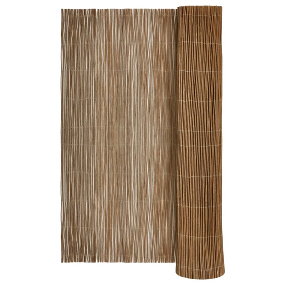 Weidenmatte Weidematte Sichtschutz Weidenzaun 100 x 500 cm