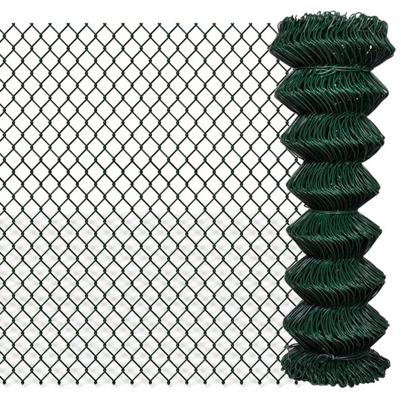 Maschendrahtzaun Viereckgeflecht Maschinengeflecht 1,25x15