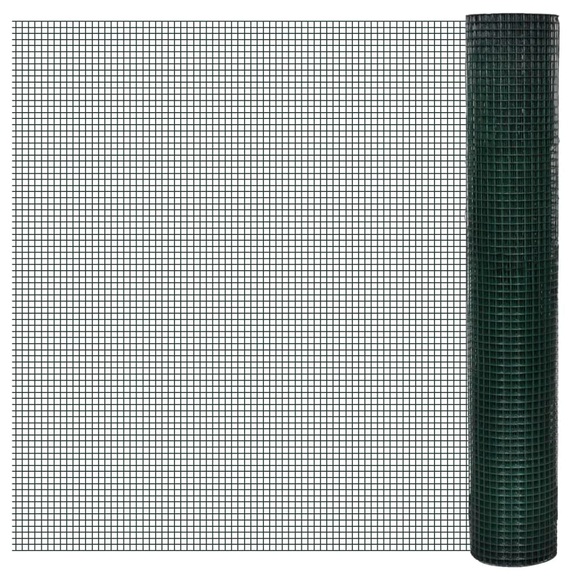 1m x 25m Drahtgitter Maschendraht Volierendraht 12x12mm