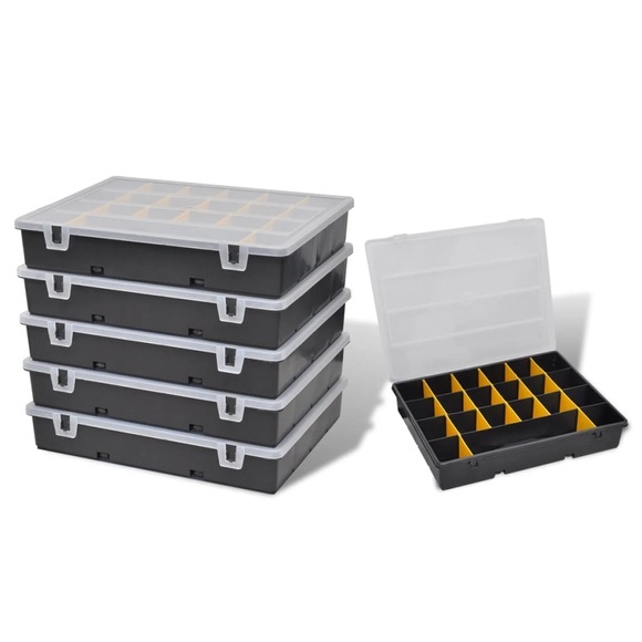 6x Werkzeugkoffer 6stk. Werkzeugaufbewahrung