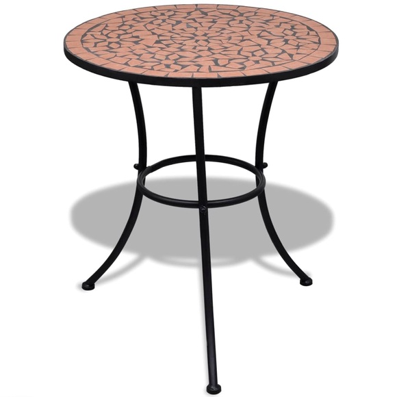 Mosaiktisch 60 cm Terrakotta