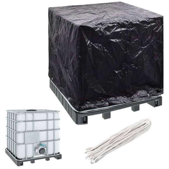 vidaXL Wassertank-Abdeckung 8 Ösen 116x100x120 cm