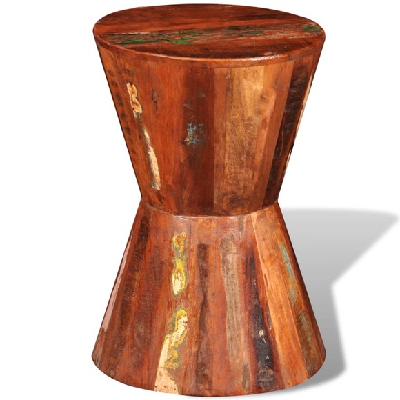 vidaXL Hocker Altholz