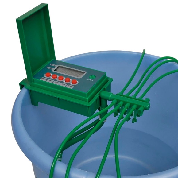 vidaXL Automatisches Bewässerungssystem / Wasser-Sprinkler mit Timer