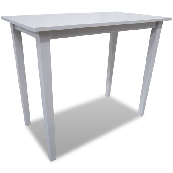 Bartisch Holz Weiss