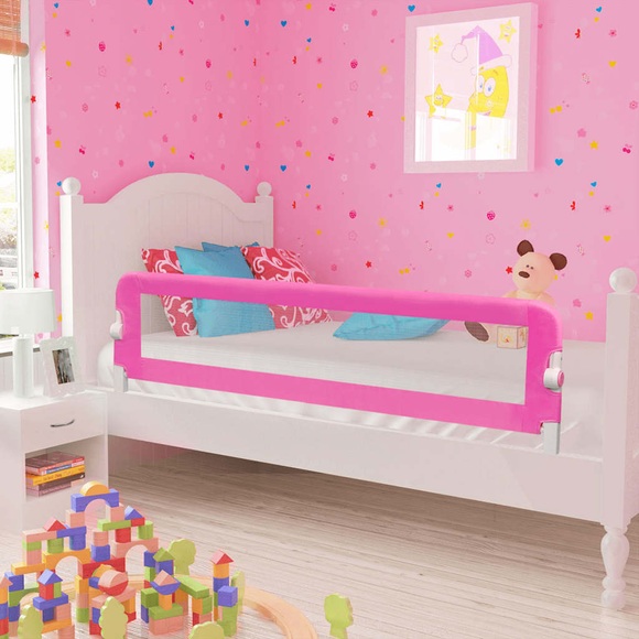 Kleinkind Sicherheit Bettgitter 150 x 42 cm Rosa