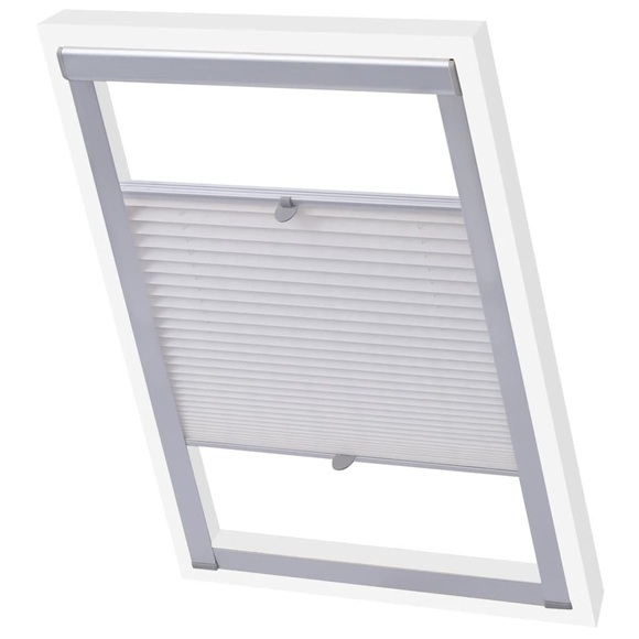 Plissee Faltstore Weiss 104