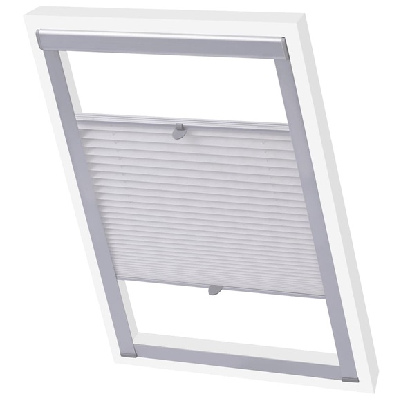 Plissee Faltstore Weiss M04/304