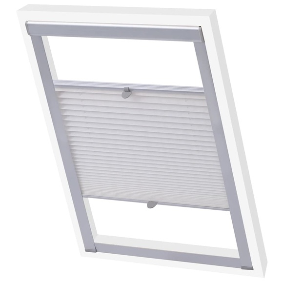 Plissee Faltstore Weiss P06/406