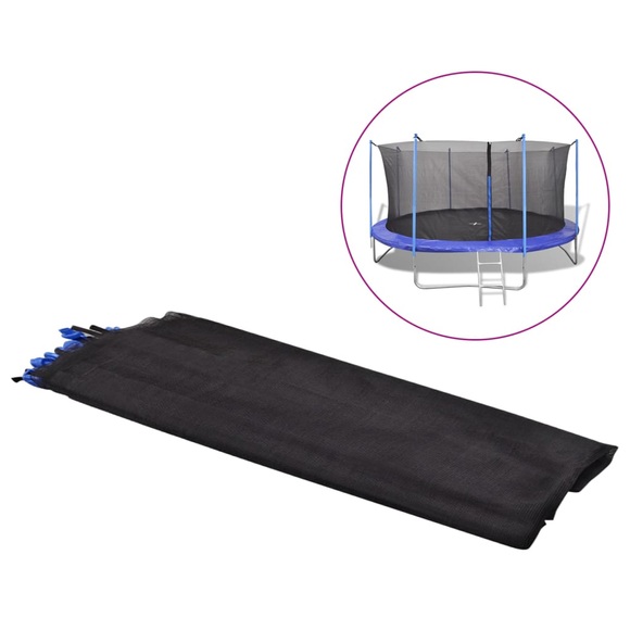 vidaXL Sicherheitsnetz für 4,57 m Runde Trampoline