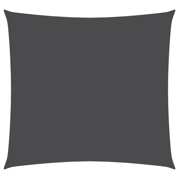 Sonnensegel Oxford Gewebe Quadratisch 3,6 x 3,6 m Anthrazit