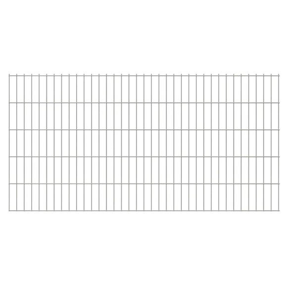 Doppelstabmattenzaun Gartenzaun 2008x1030 mm Verzinkt