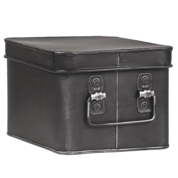 Label51 Aufbewahrungsbox Medium Schwarz 22 x 17 x 13 cm