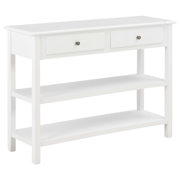 vidaXL Sideboard Weiß 110×35×80 cm MDF