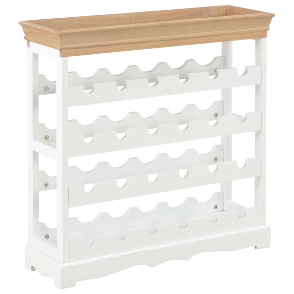 Weinschrank Weiss 70 x 22,5 x 70,5 cm MDF