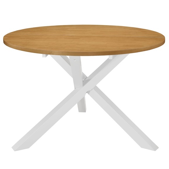 Esstisch Weiss 120x75 cm MDF