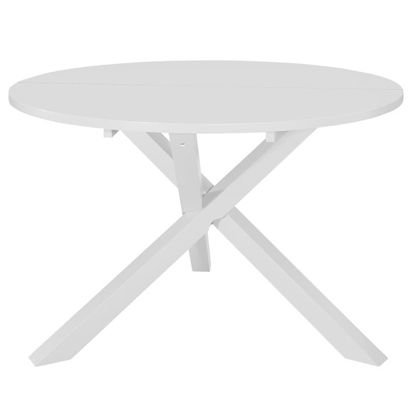 Esstisch Weiss 120x75 cm MDF
