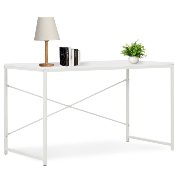 vidaXL Computertisch Weiß 120×60×70 cm