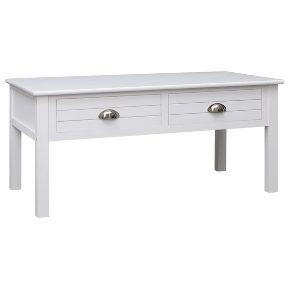 Couchtisch Weiss 100 x 50 x 45 cm Holz