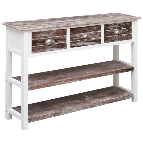 Sideboard Antik Braun 115 x 30 x 76 cm Holz