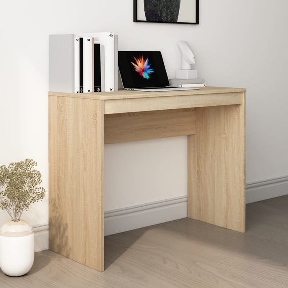 vidaXL Schreibtisch Sonoma-Eiche 90×40×72 cm Spanplatte
