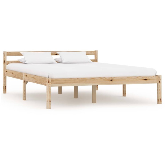 vidaXL Bettgestell Massivholz Kiefer 140×200 cm