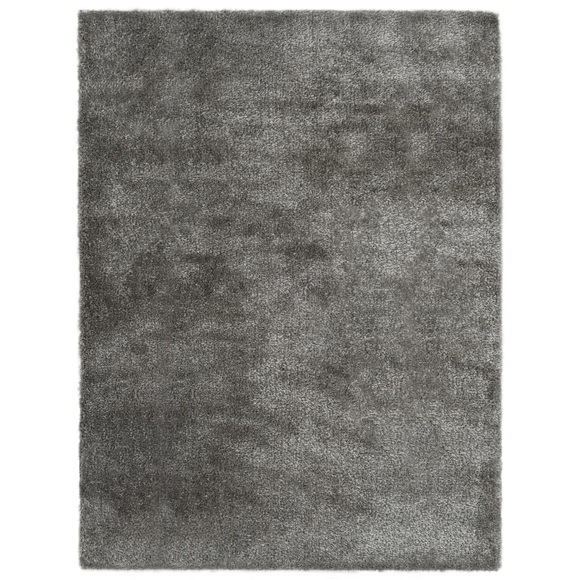 vidaXL Hochflor-Teppich 80×150 cm Anthrazit
