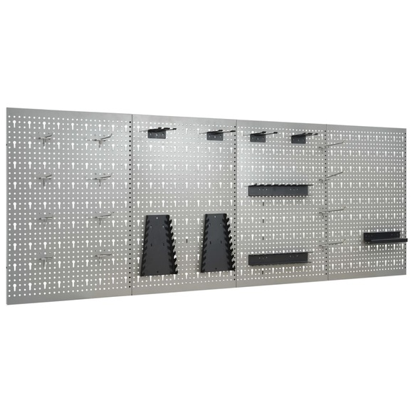 vidaXL Werkzeugwand 4 Stk. 40×58 cm Stahl