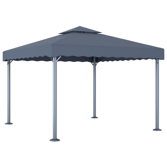 Pavillon 300 x 300 cm Anthrazit
