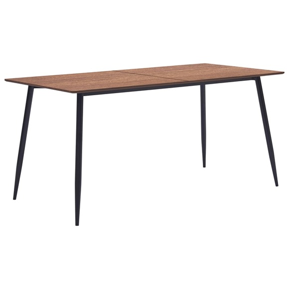 Esstisch Braun 140x70x75 cm MDF