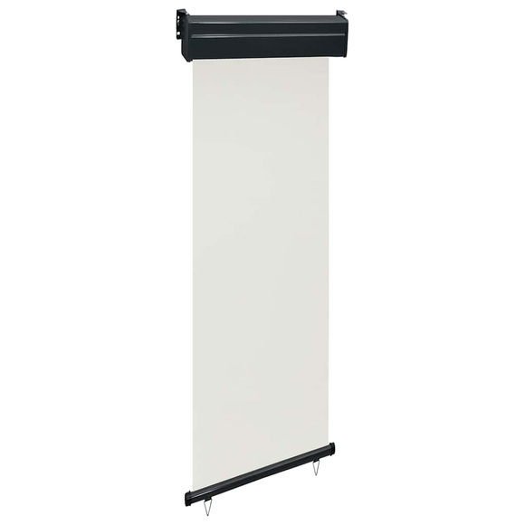 vidaXL Balkon-Seitenmarkise 60 × 250 cm Creme