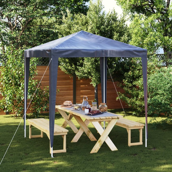 Partyzelt 2 x 2 m Blau