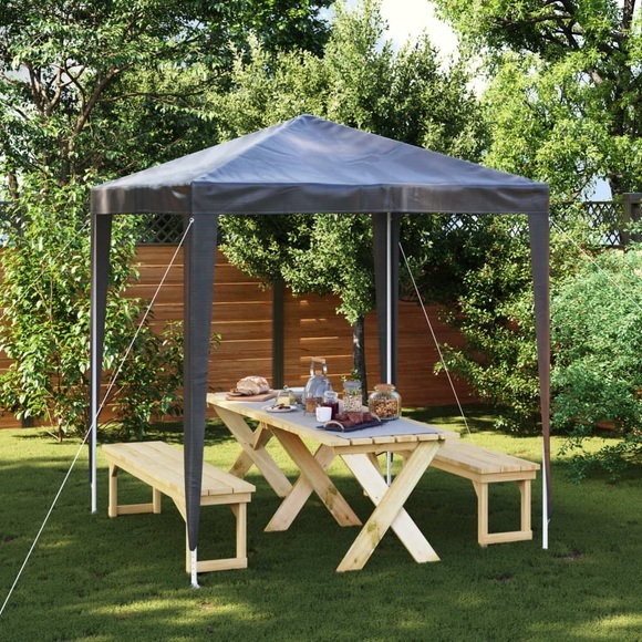 vidaXL Profi-Partyzelt 2×2 m Anthrazit